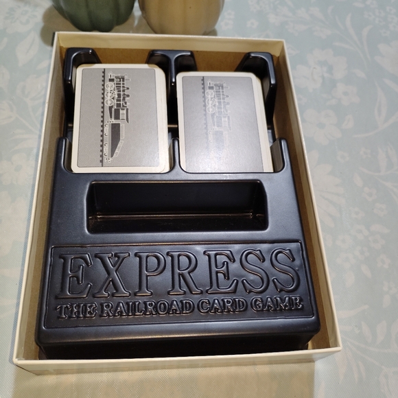 EXPRESS: The Railroad Card Game, 1991 Mayfair #458, Complete Train Building Game - Picture 5 of 8